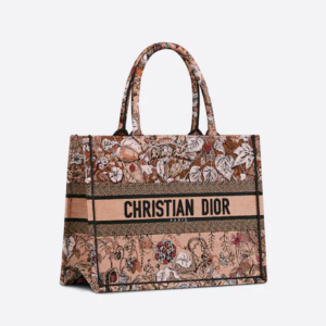 DIOR BOOK TOTE Powder Pink Dior  (36 x 27.5 x 16.5 cm).